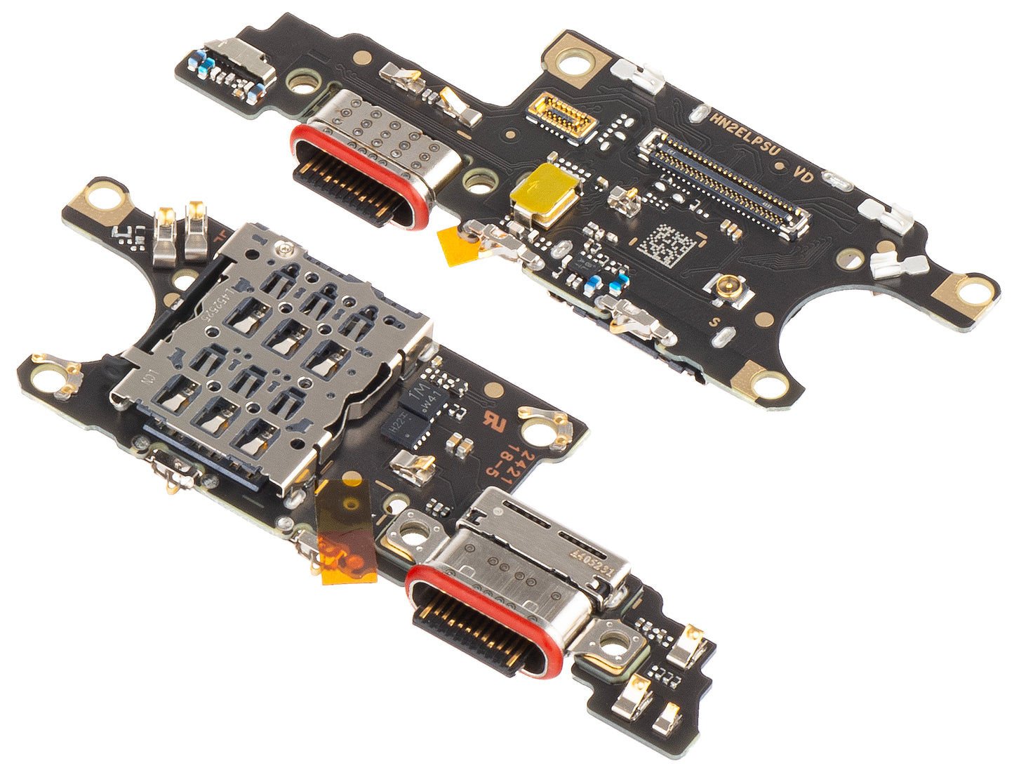 Scheda con Connettore di Ricarica - Microfono - Modulo Lettore SIM Honor 200 Pro, Service Pack 0235AKNQ