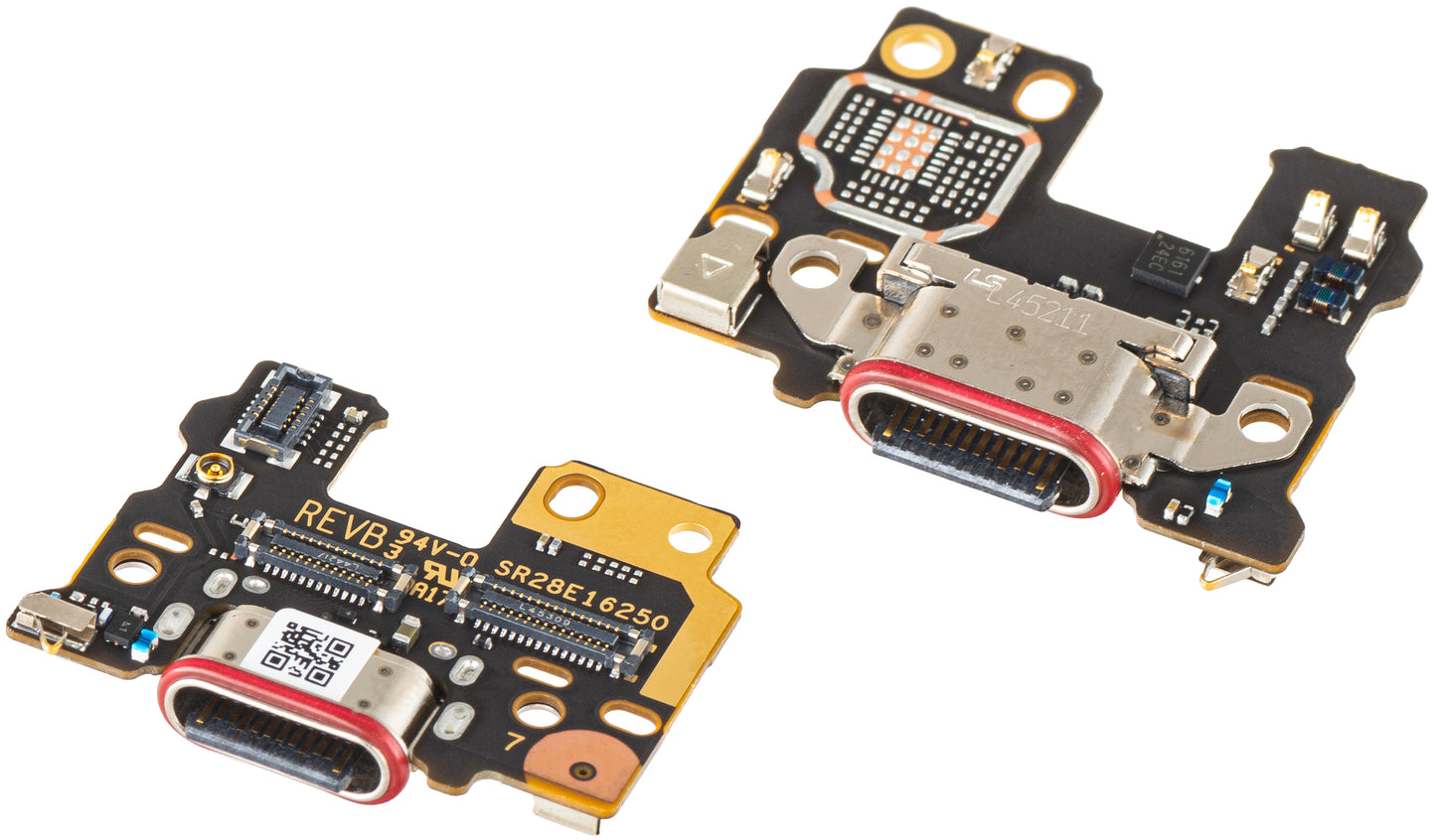 Scheda con Connettore di Ricarica - Microfono Motorola Edge 50, Service Pack 5P68C24920