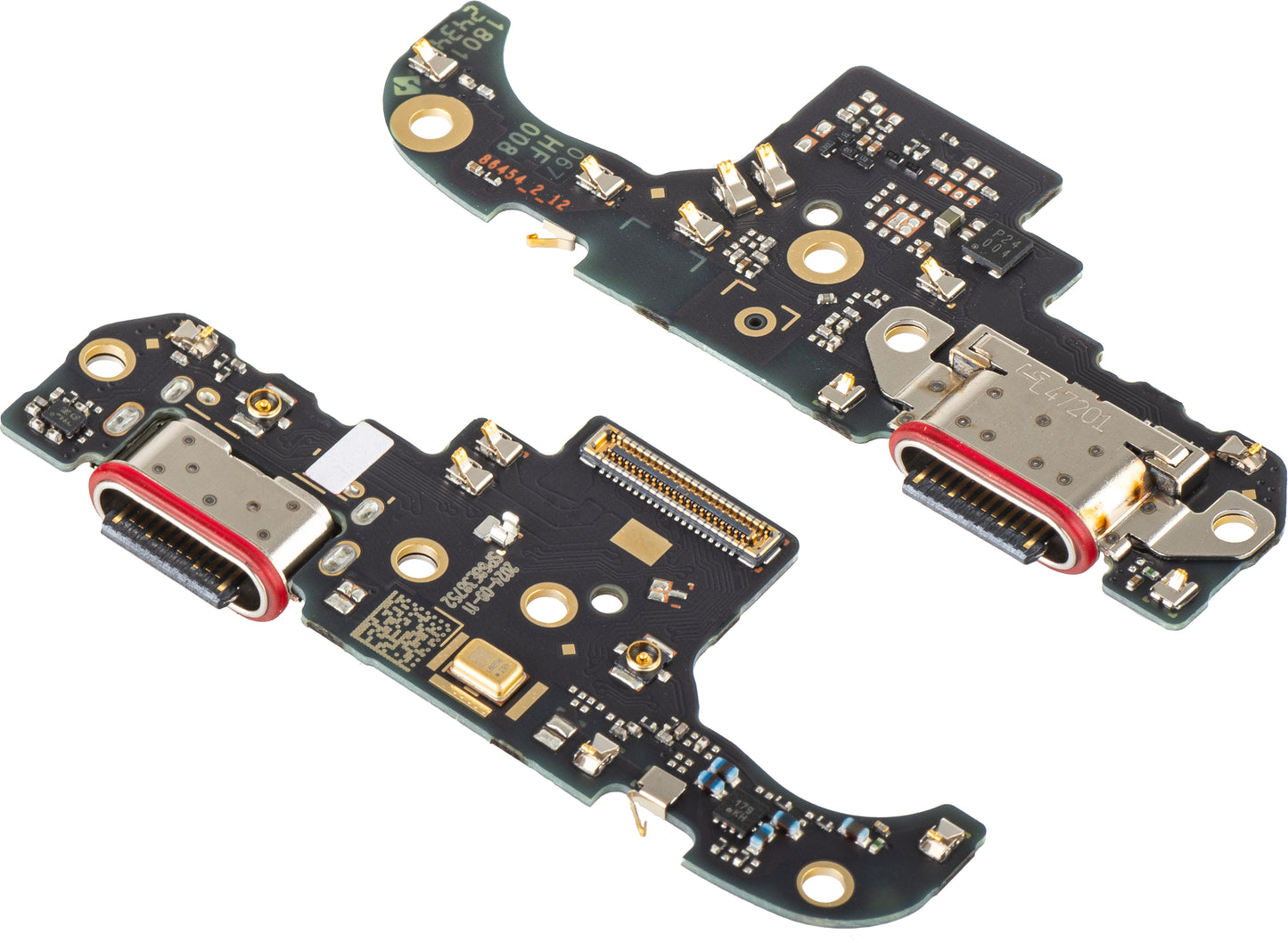 Scheda con Connettore di Ricarica - Microfono Motorola Moto G75, Service Pack 5P68C28949