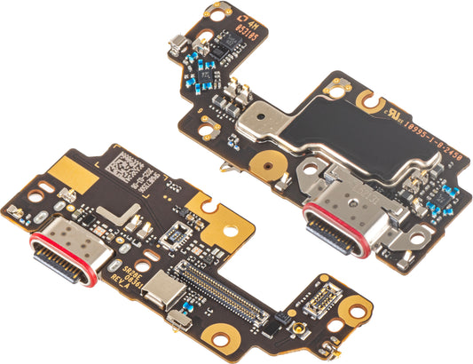 Scheda con Connettore di Ricarica - Microfono Motorola Razr 60, Service Pack 5B28C30077