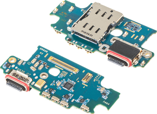 Scheda con Connettore di Ricarica - Microfono - Modulo Lettore SIM Samsung Galaxy S25+ S936, Service Pack GH96-18237A