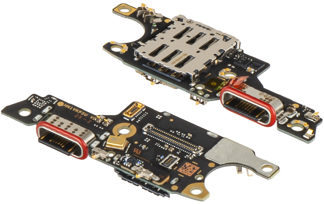 Scheda con Connettore di Ricarica - Microfono - Modulo Lettore SIM Honor 600, Service Pack 0235ATSF