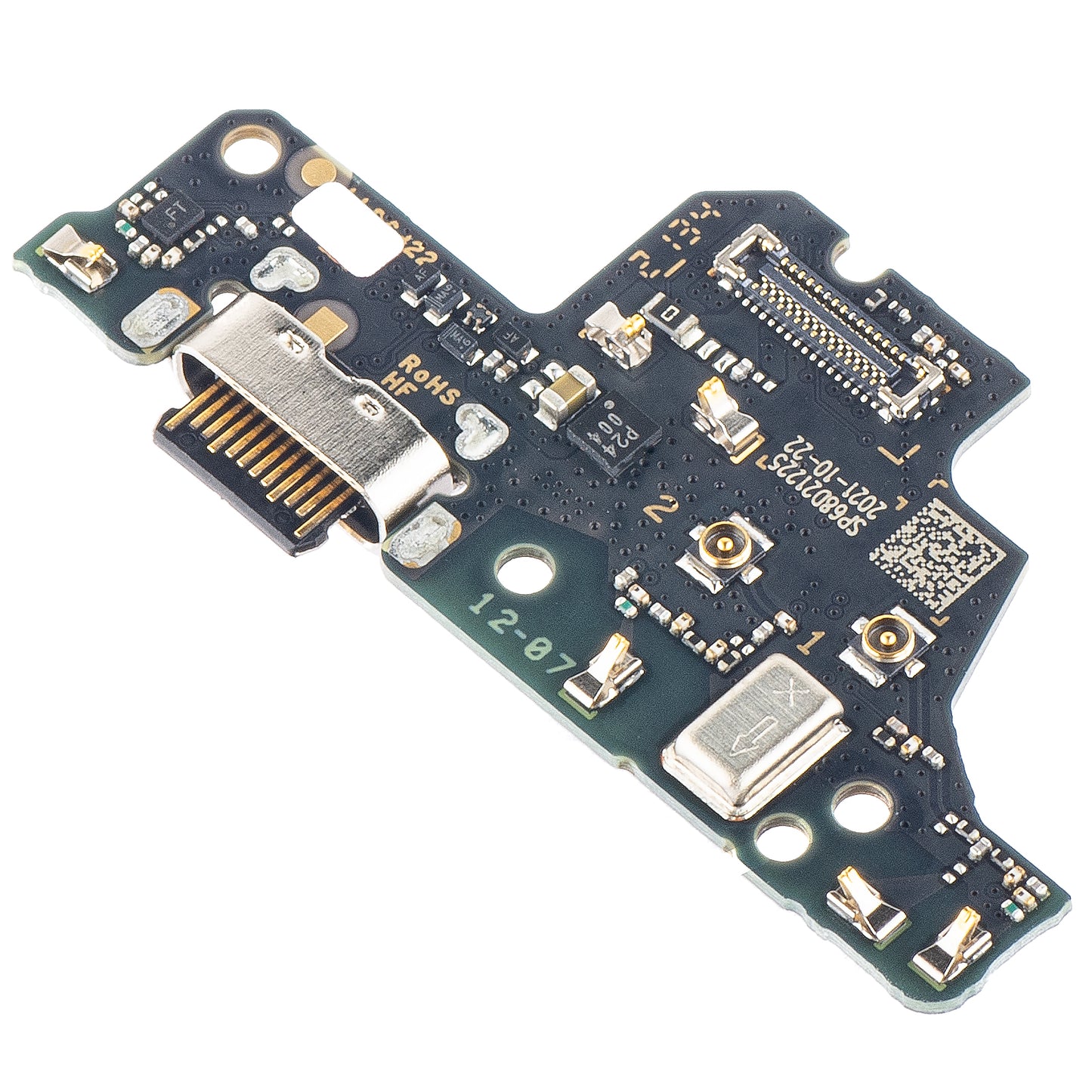 Scheda con Connettore di Ricarica - Microfono Motorola Moto G41, Service Pack 5P68C19769