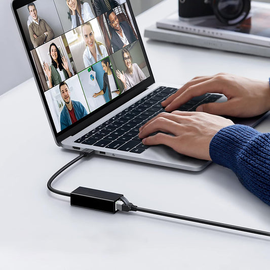 Scheda di Rete Techsuit AC19, RJ45, USB, Nera