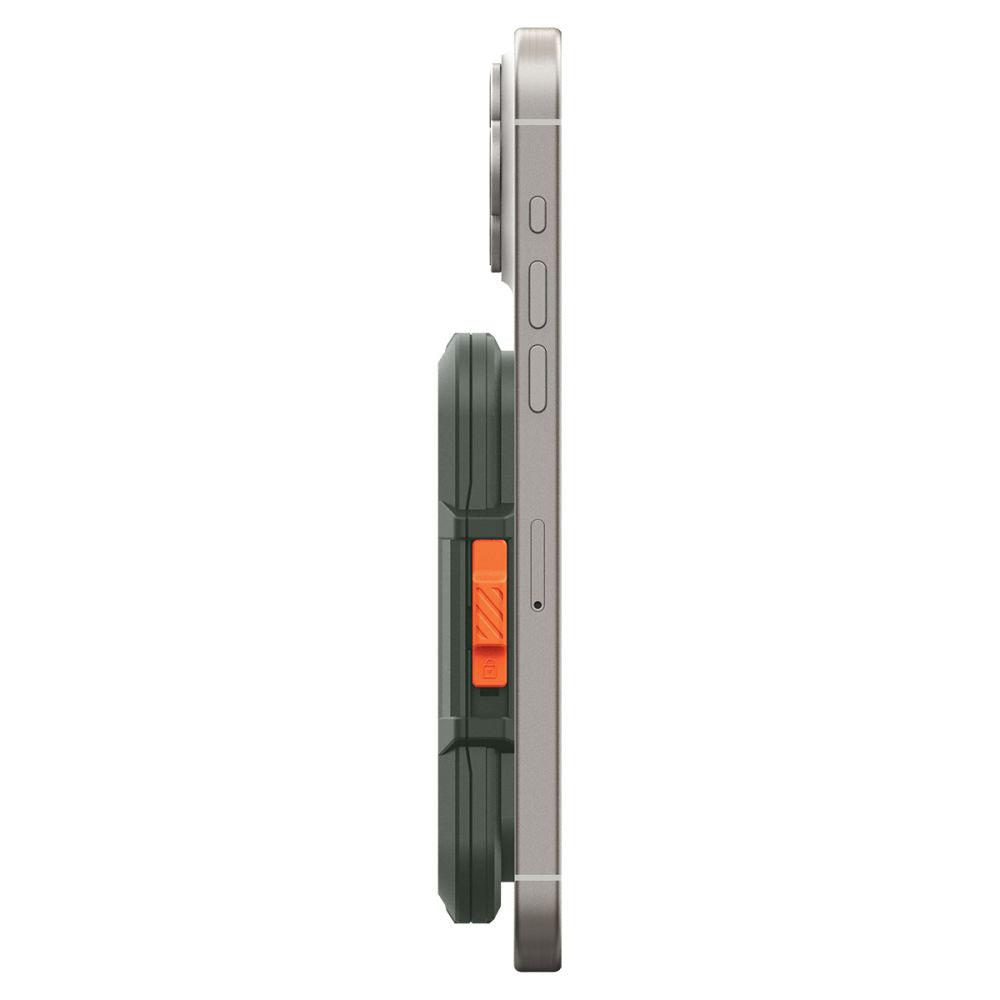 Portafoglio Magsafe, Spigen, Lock Fit, Verde