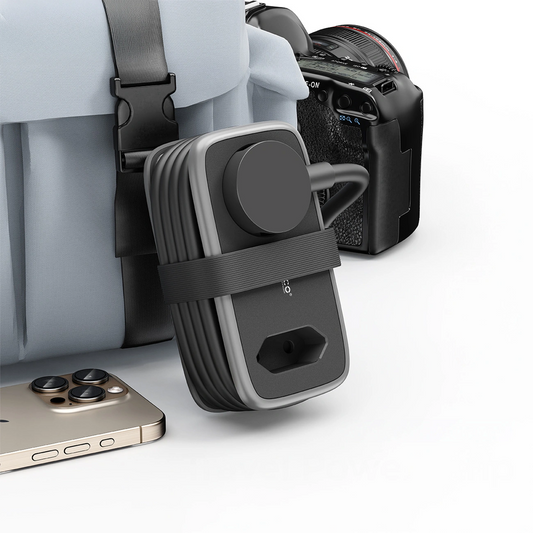 Prolunga Orico APP, 2 x Schuko - 2 x USB-A - 1 x USB-C, Nero Grigio