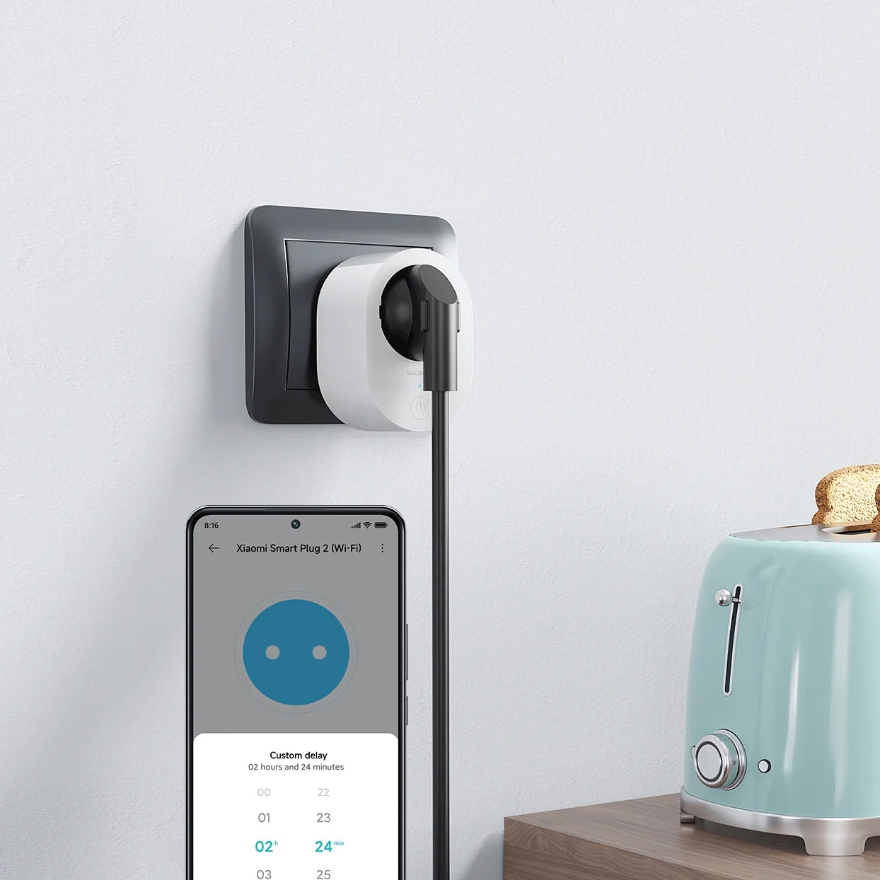 Xiaomi Mi Smart 2 Socket, Wi-Fi BHR6868EU