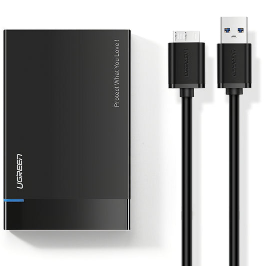 UGREEN US221 Rack per HDD / SSD SATA da 2,5 pollici, USB 3.2, nero