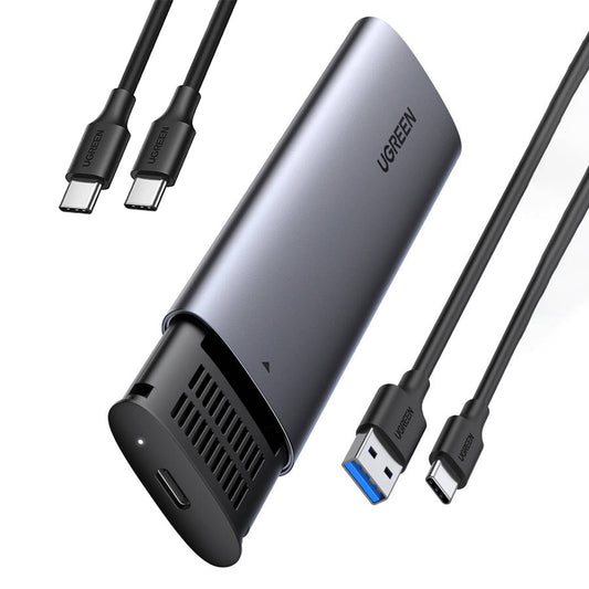 UGREEN CM400 Rack per SSD M.2 NGFF 2230 / 2242 / 2260 / 2280 SATA M.2 NGFF 2230 / 2242 / 2260 / 2280 SATA, Grigio