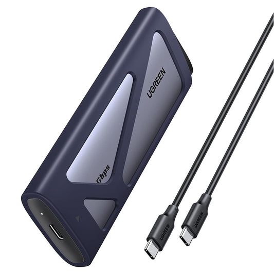 Rack UGREEN CM767 (55150) per SSD M.2 NVMe, Grigio