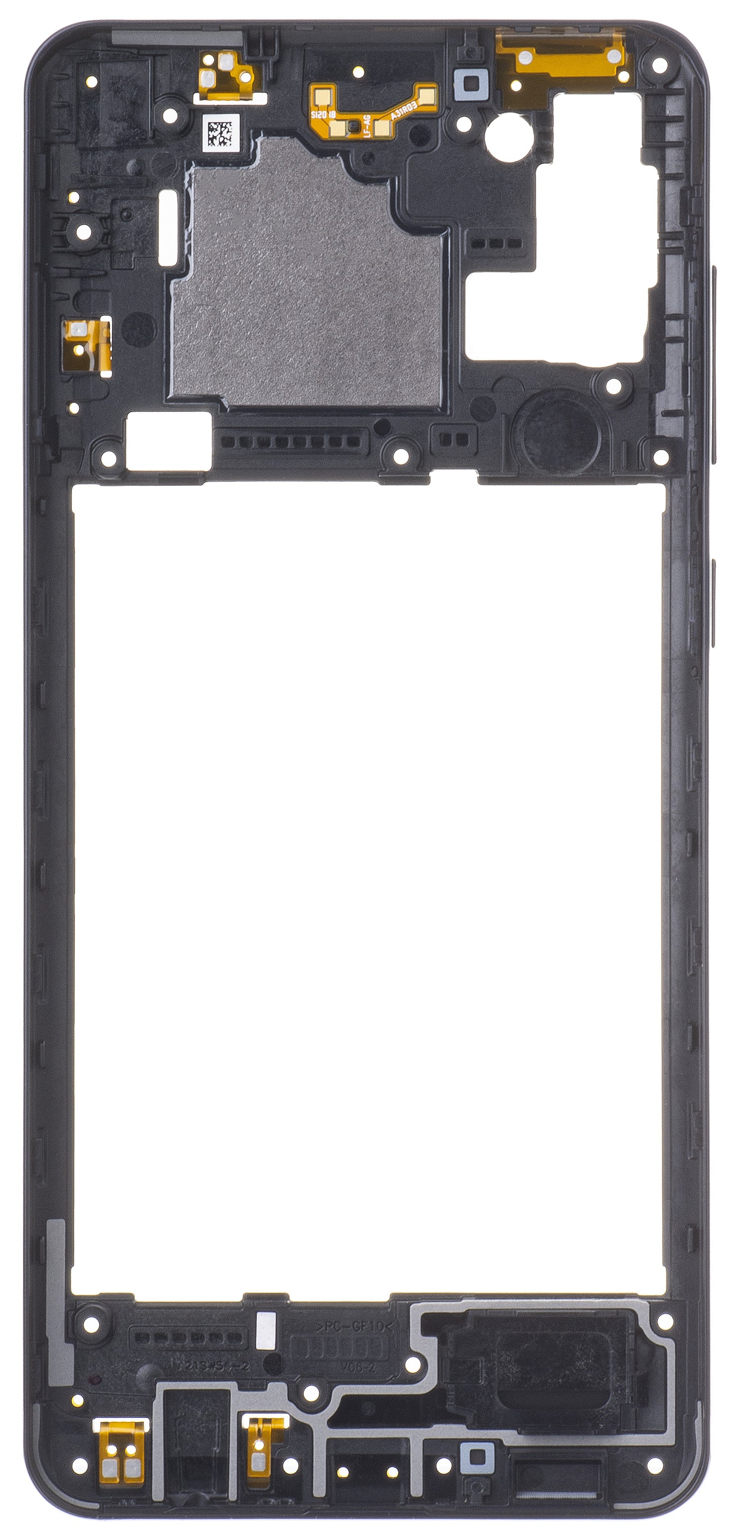 Custodia Centrale Samsung Galaxy A21s A217, Nera