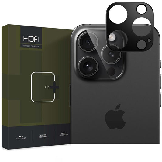 HOFI ALUCAM PRO+ cornice protettiva della fotocamera posteriore per Apple iPhone 16 Pro Max / 16 Pro, nero