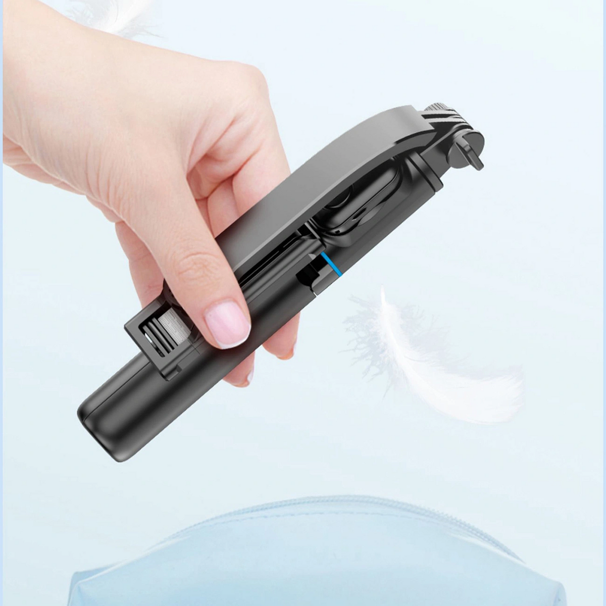 Selfie Stick Bluetooth Dudao F18S 4in1, Universale, Nero