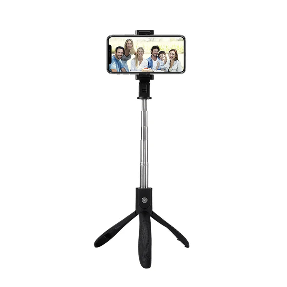 Selfie Stick Bluetooth Techsuit K06, Universale, Nero