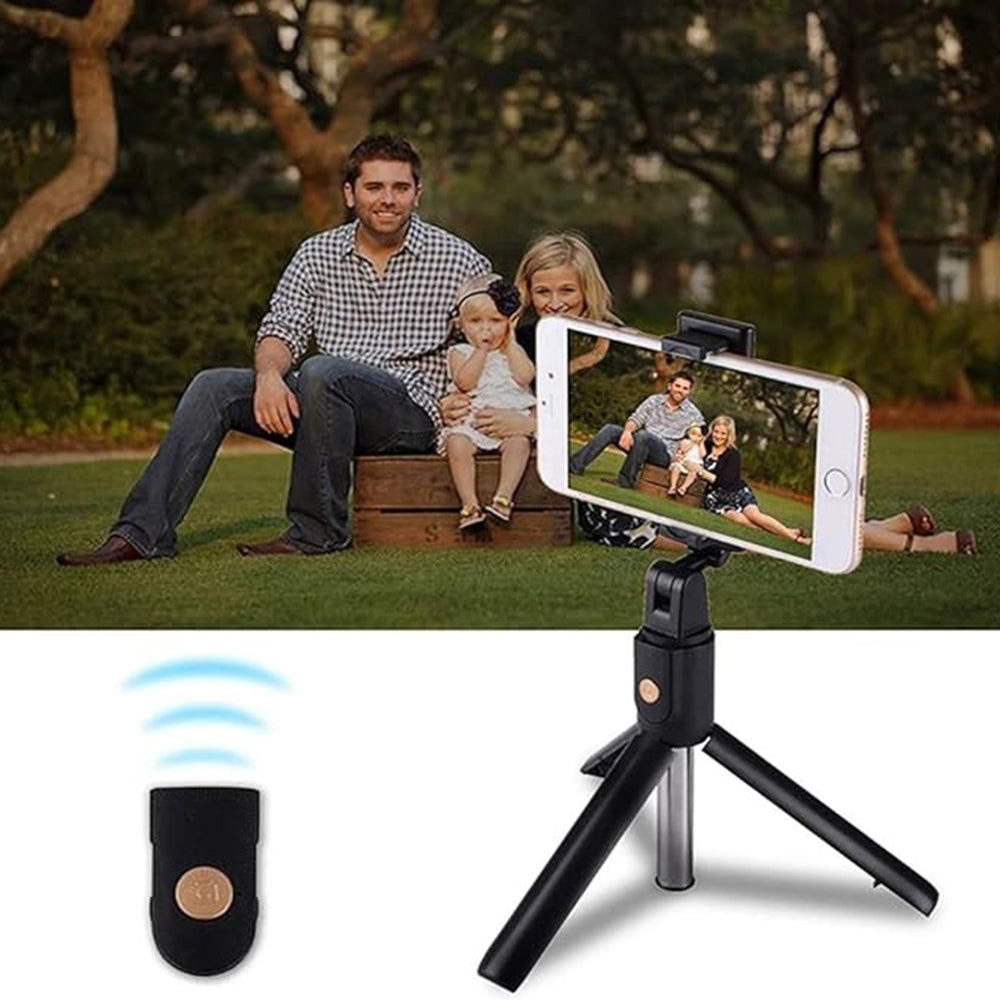 Selfie Stick Bluetooth Techsuit K07, Universale, Nero