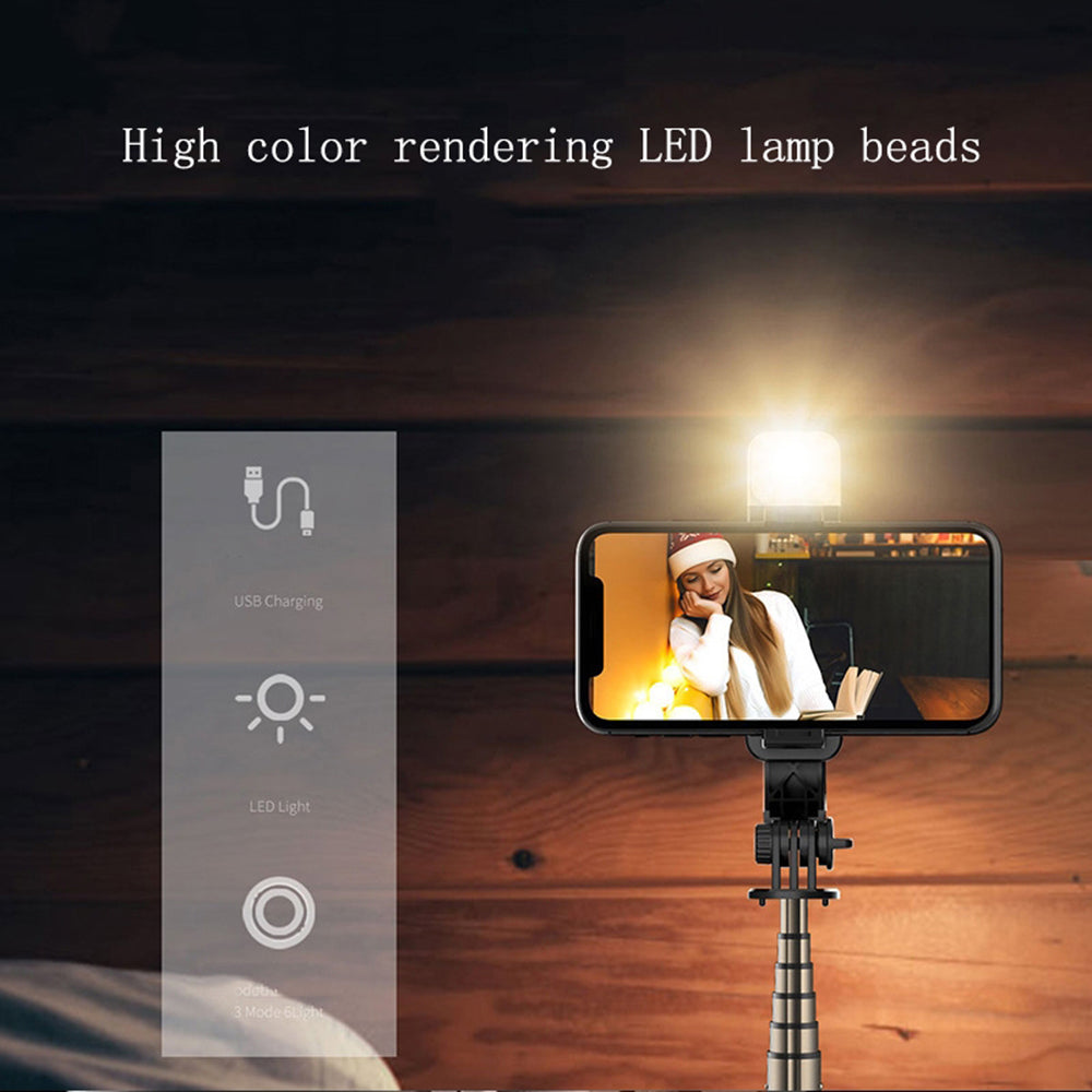 Selfie Stick Bluetooth Techsuit L11s, Universale, Nero