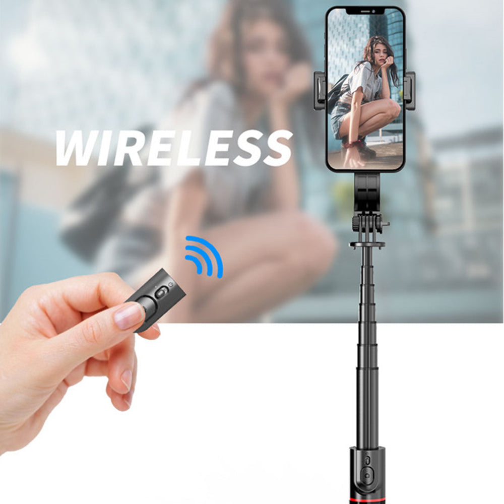 Selfie Stick Bluetooth Techsuit L12, Universale, Nero