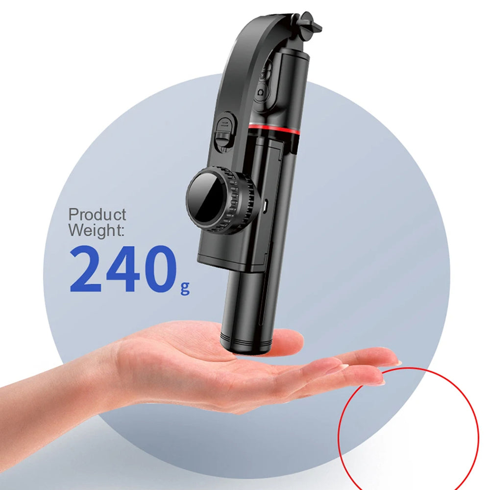Selfie Stick Bluetooth Techsuit L19, Universale, Nero