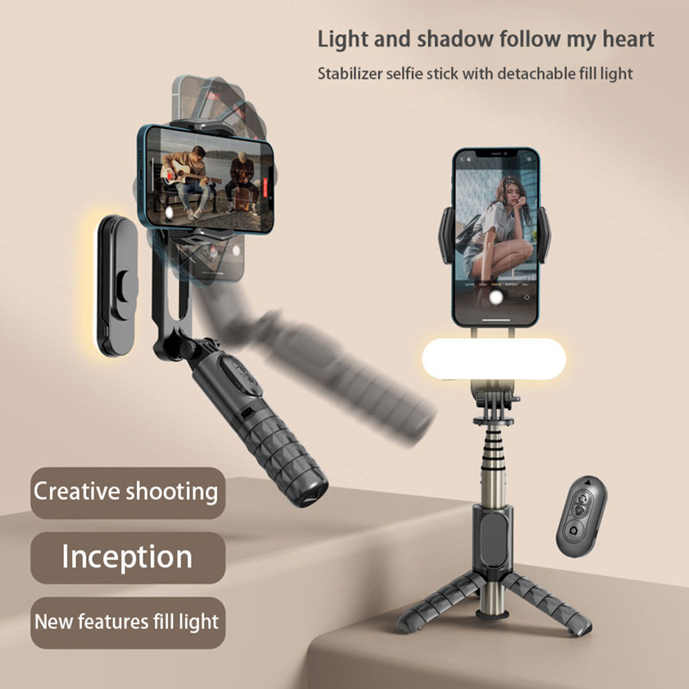 Selfie Stick Bluetooth Techsuit Q09, Universale, Nero