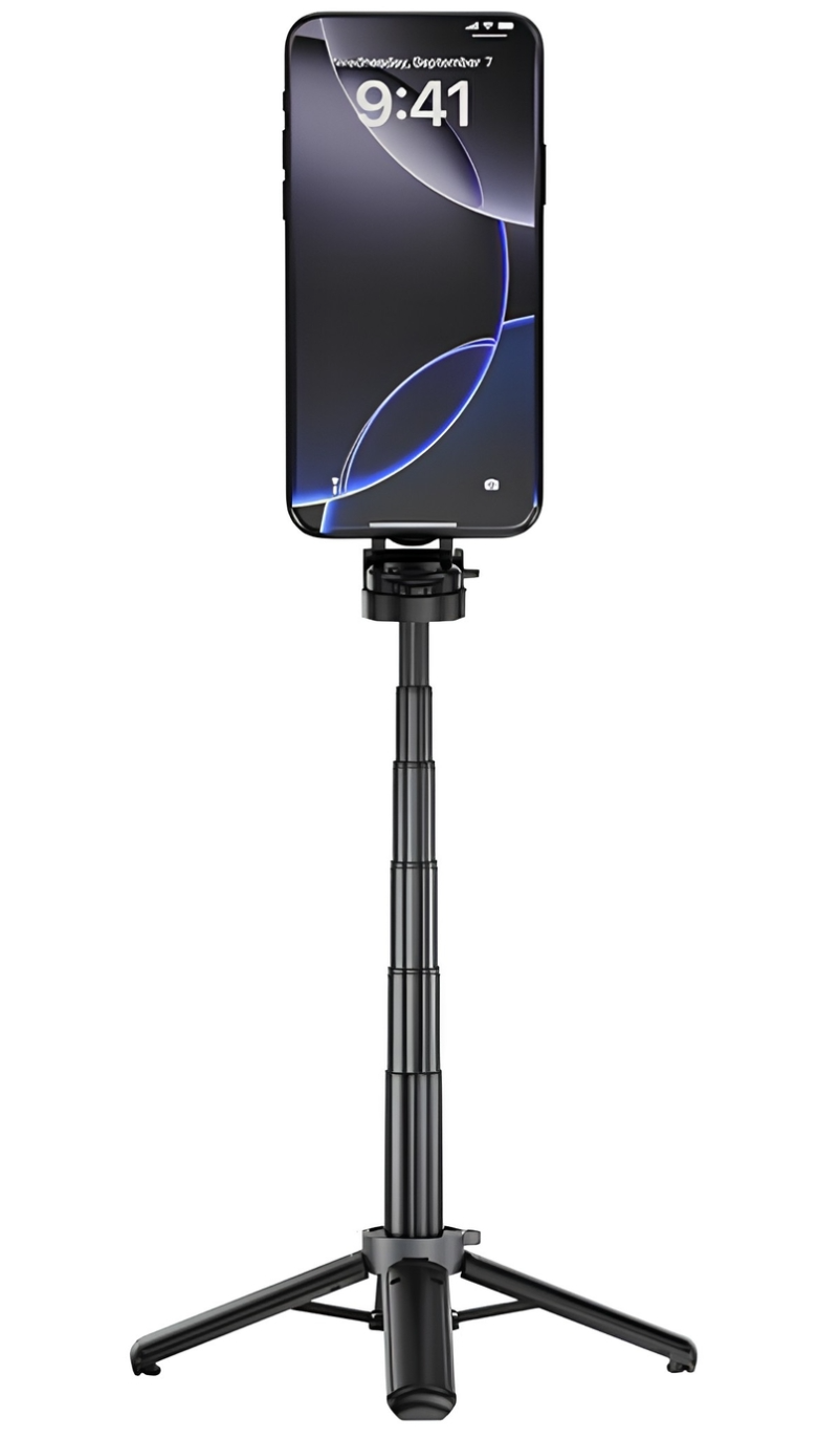 Selfie Stick Bluetooth XO Design SS25 Pro, Universale, Nero