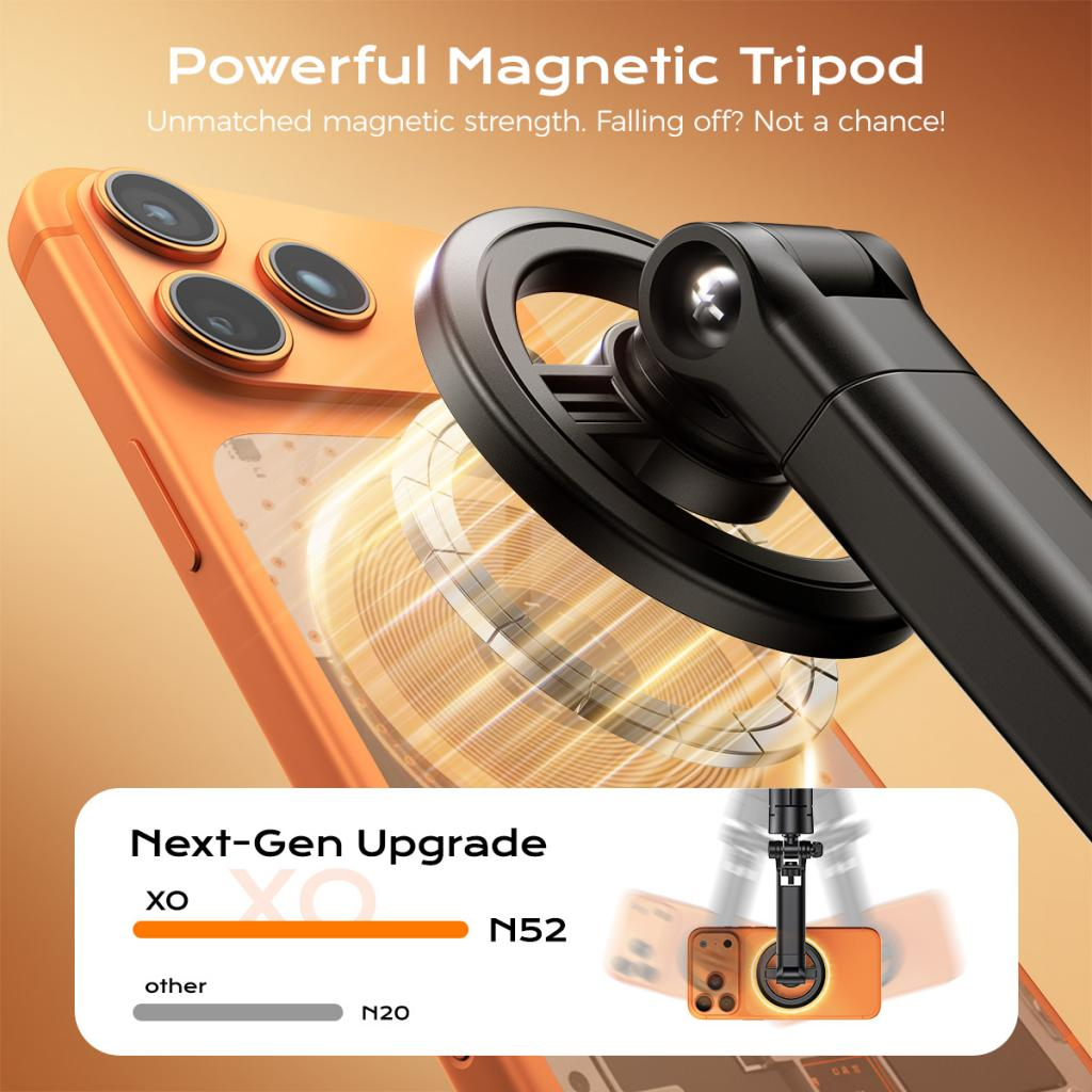 Selfie Stick Bluetooth XO Design SS30, Universale, Nero