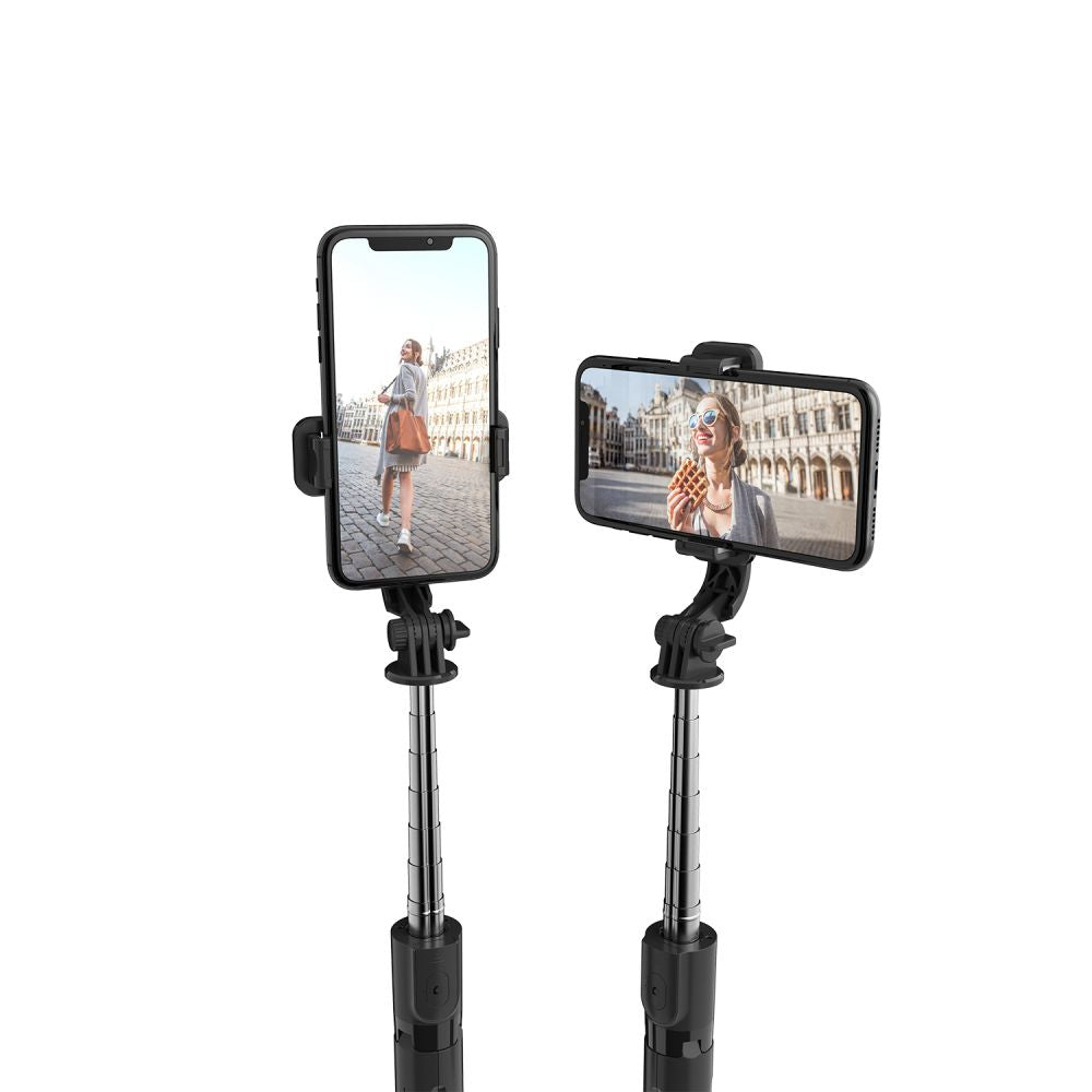 Bastone selfie Bluetooth Tech-Protect L02S, universale, nero