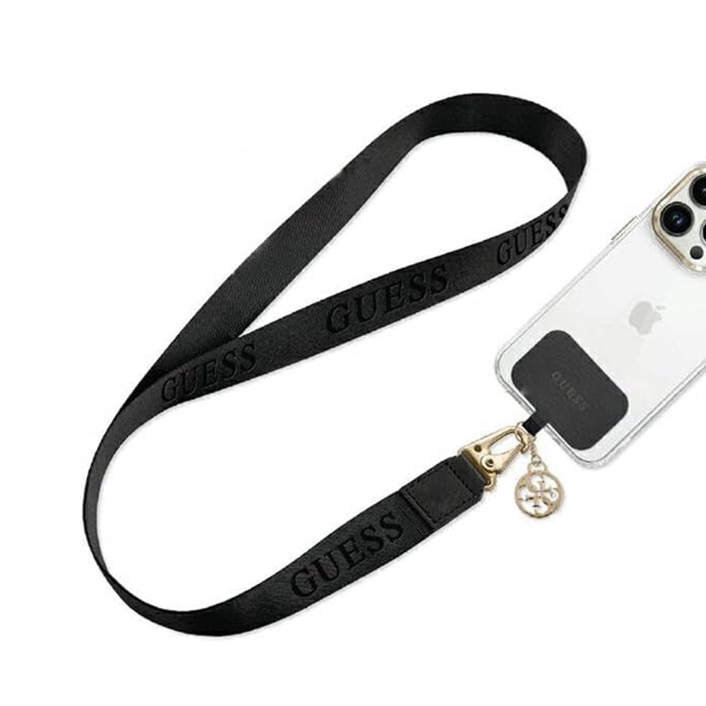 Cordino per Telefono Guess Link Snap, Nero