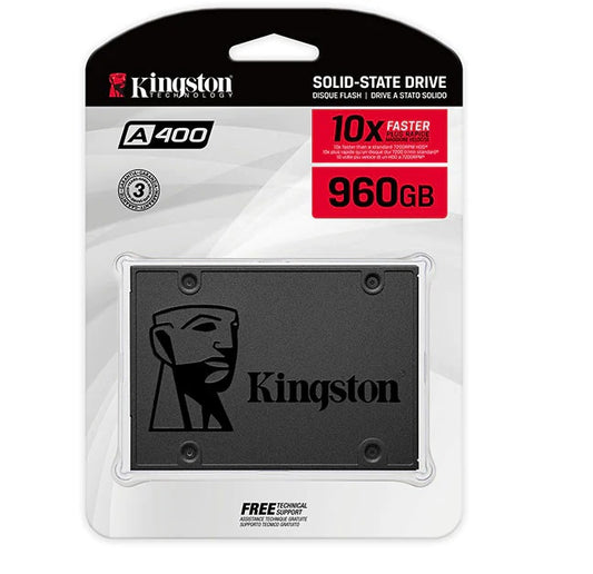 Unità a stato solido (SSD) Kingston A400, 960 GB, SATA III SA400S37/960G