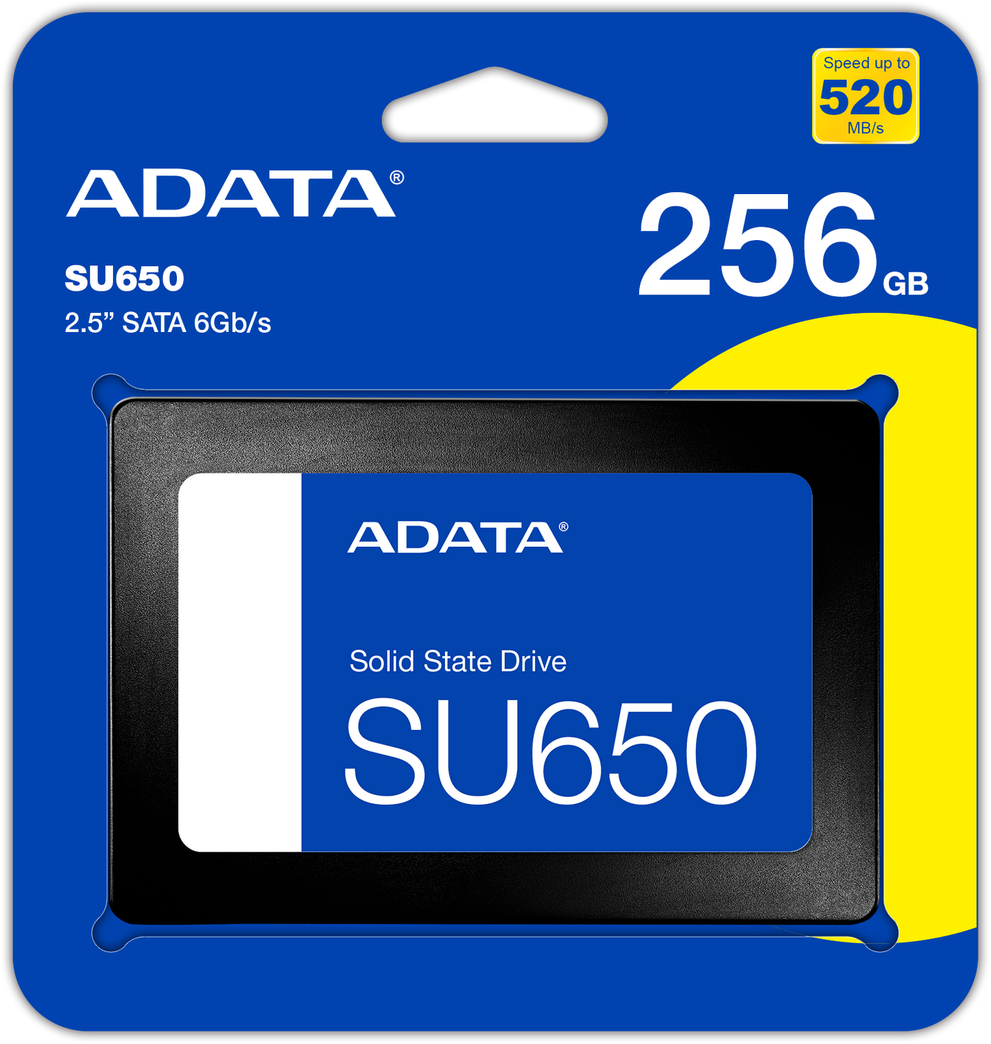 Solid State Drive (SSD) Adata SU650, 256GB, 2.5 pollici, SATA III ASU650SS-256GT-R