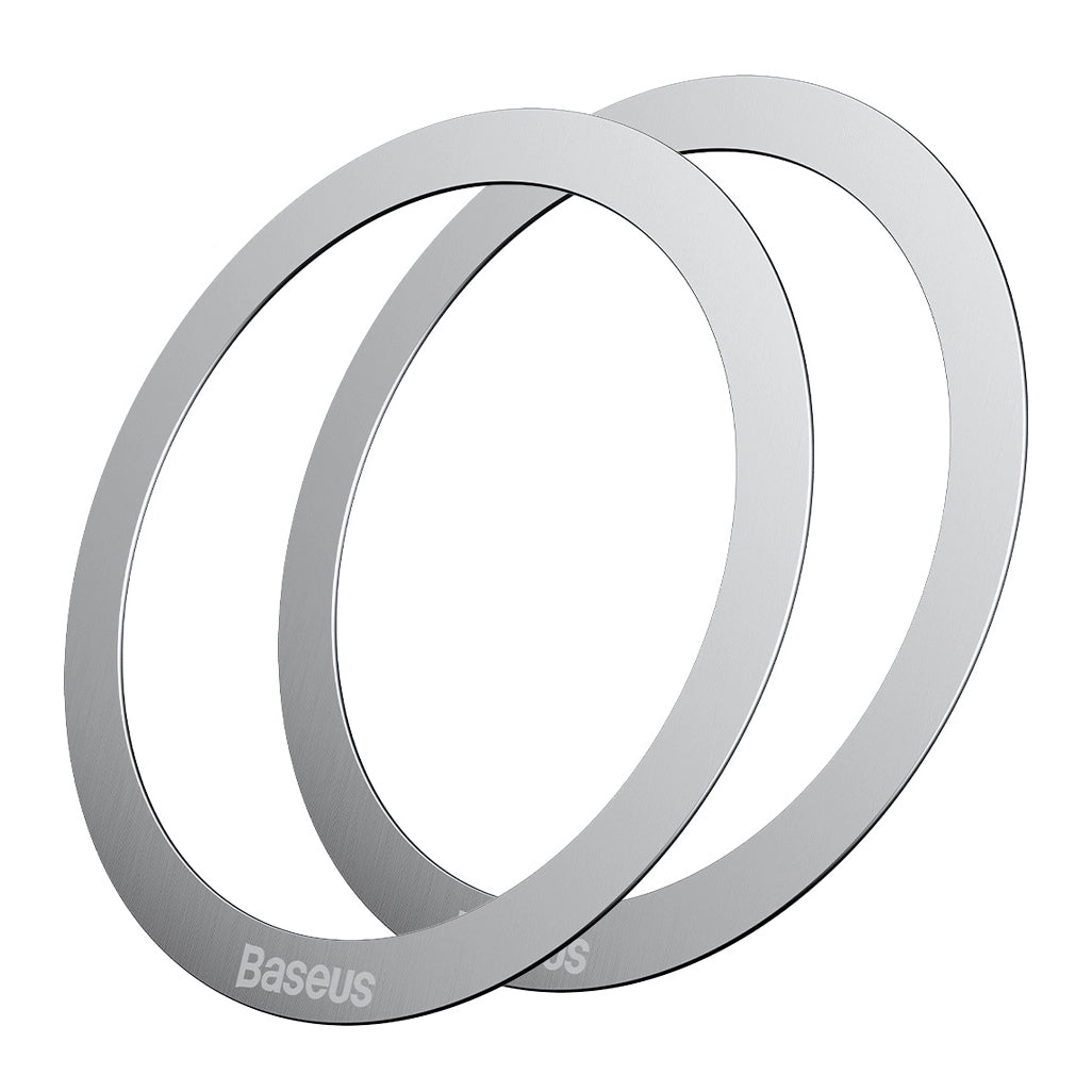 Adesivo Metallico Baseus Halo, Set 2 pezzi, Argento PCCH000012