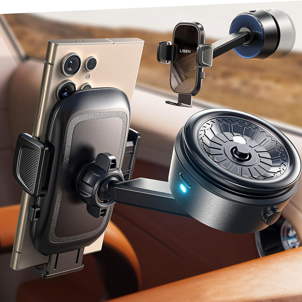 Lisen A680 Car Holder, Universal, Black YL0225010007
