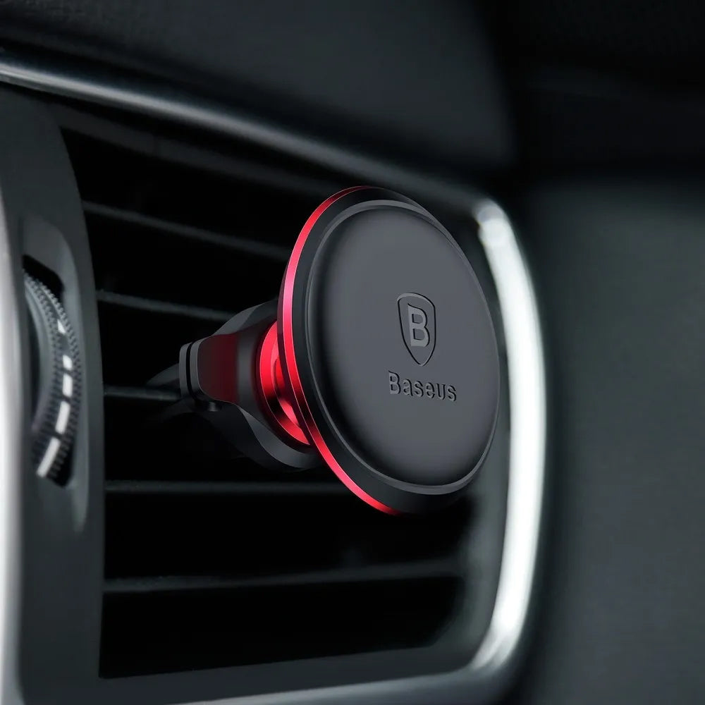 Baseus Supporto magnetico per auto con presa d'aria, universale, rosso SUGX020009