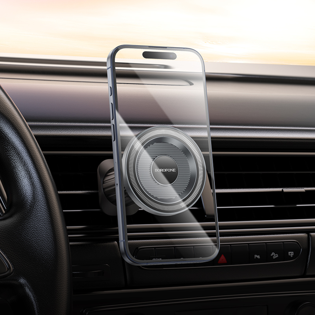 Supporto Auto Magnetico Borofone BH122 Profit, 4.5inch - 7inch, Nero