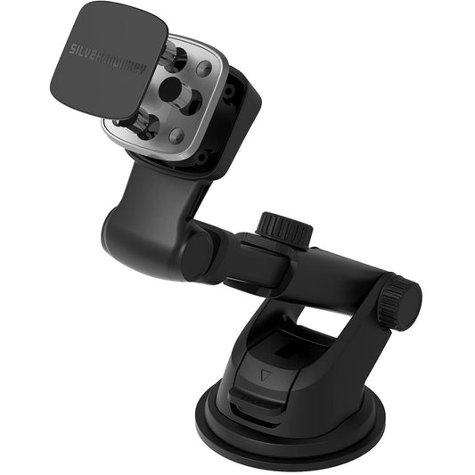 Silver Monkey SMA013 Supporto magnetico per auto, universale, nero