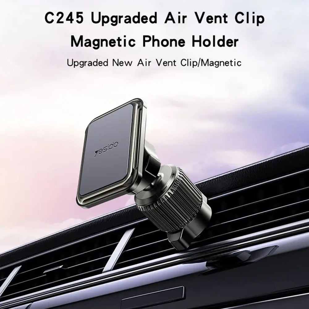 Supporto Auto Magnetico Yesido C245, Universale, Nero