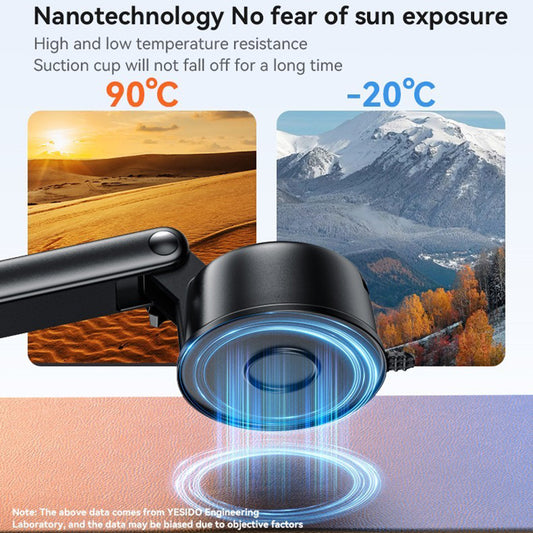 Supporto Auto Magnetico Yesido C266, Universale, Nero