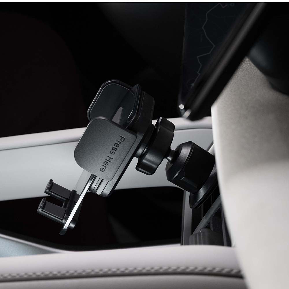 Supporto Auto Proove Crystal Clamp Plus Vent, 4.7inch - 6.9inch, Nero CHCCP0000001