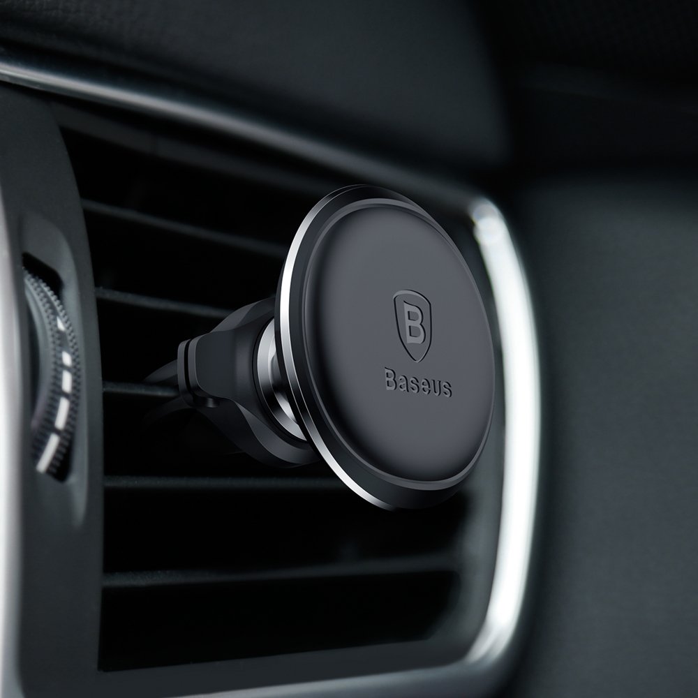 Supporto Auto Magnetico Baseus Air Vent, Universale, Nero SUGX-A0