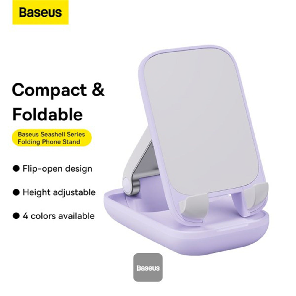 Supporto da scrivania Baseus Seashell, Universale, Viola B10551500511-00