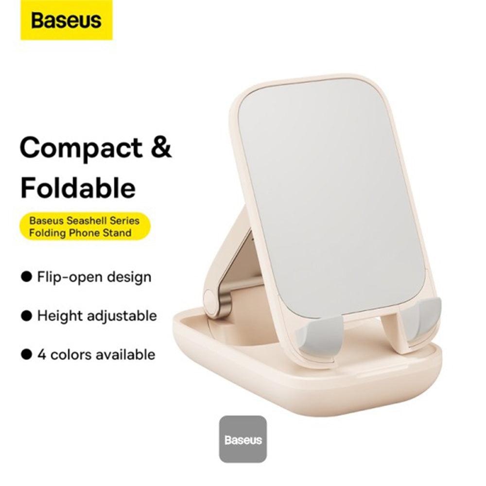 Supporto da scrivania Baseus Seashell, Universale, Rosa B10551500411-00