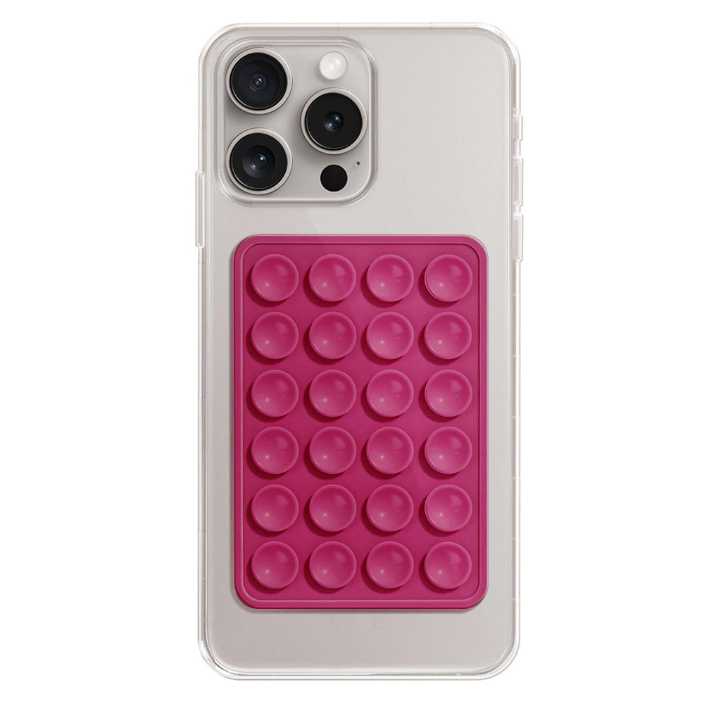 Supporto con Ventose Techsuit SM-PAD, Fucsia