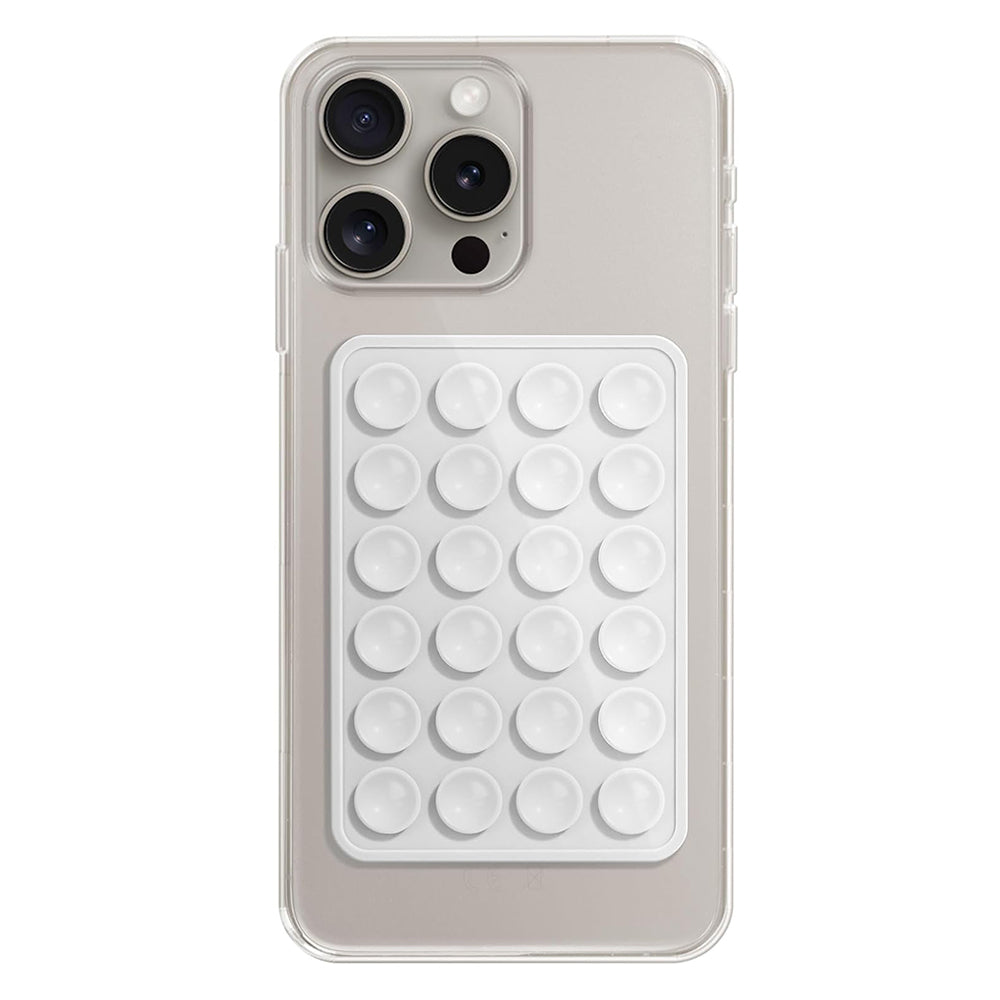 Supporto con Ventose Techsuit SW-PAD, Bianco