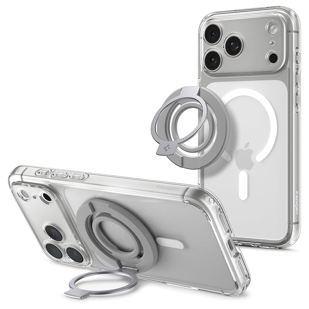 Supporto Anello Spigen Dual Pop Mag S, Universale, Grigio AMP11736