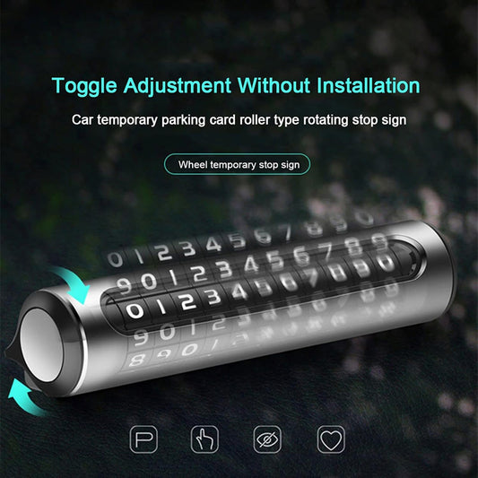 Supporto per Numero di Telefono Auto Techsuit SlideGuard