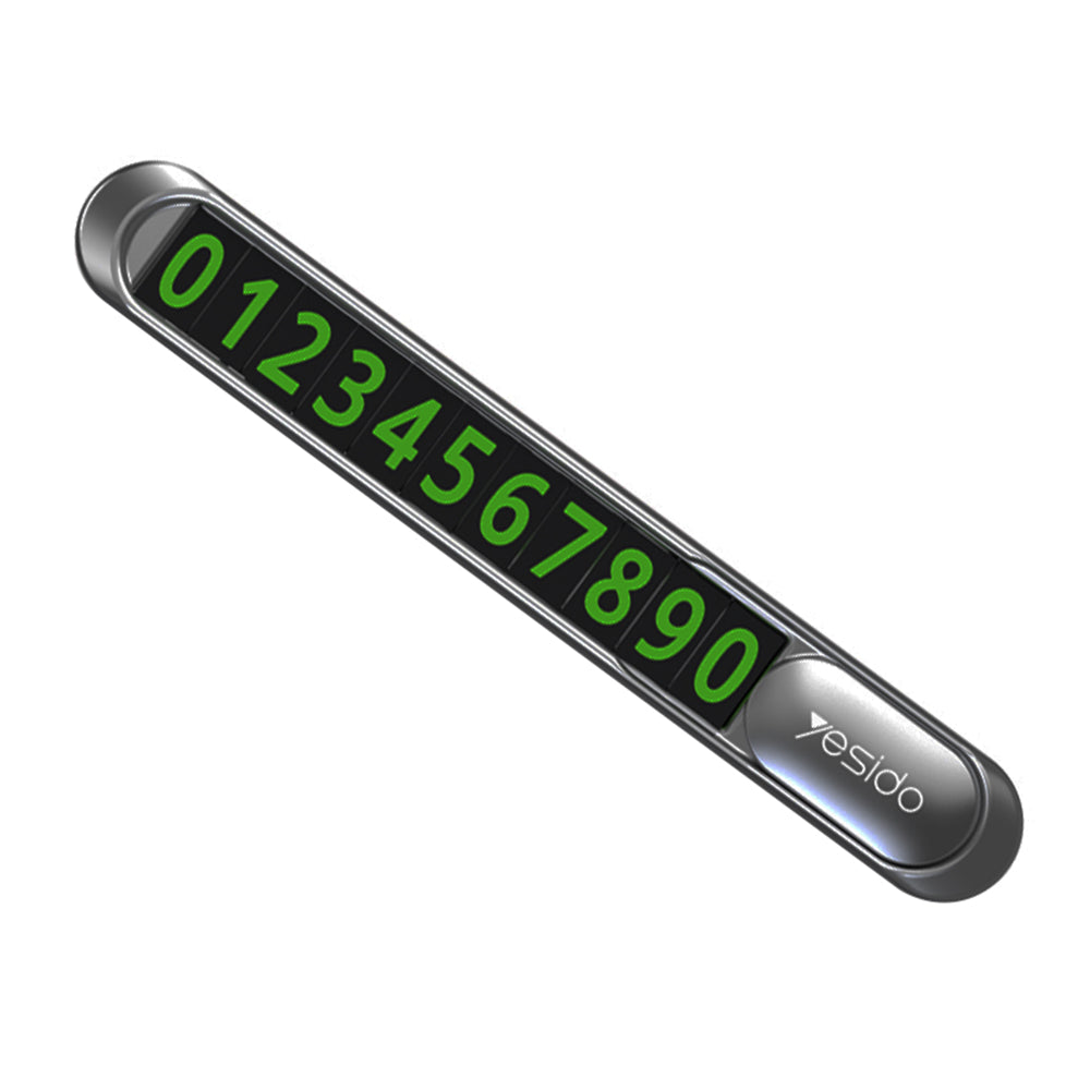 Supporto per Numero di Telefono Auto Yesido C88
