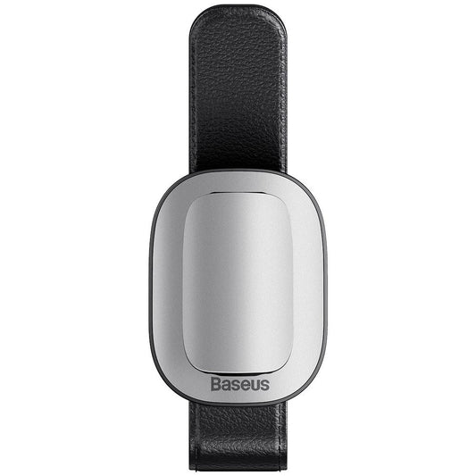 Baseus Platinum Clip Portaocchiali da Sole, Argento ACYJN-B0S