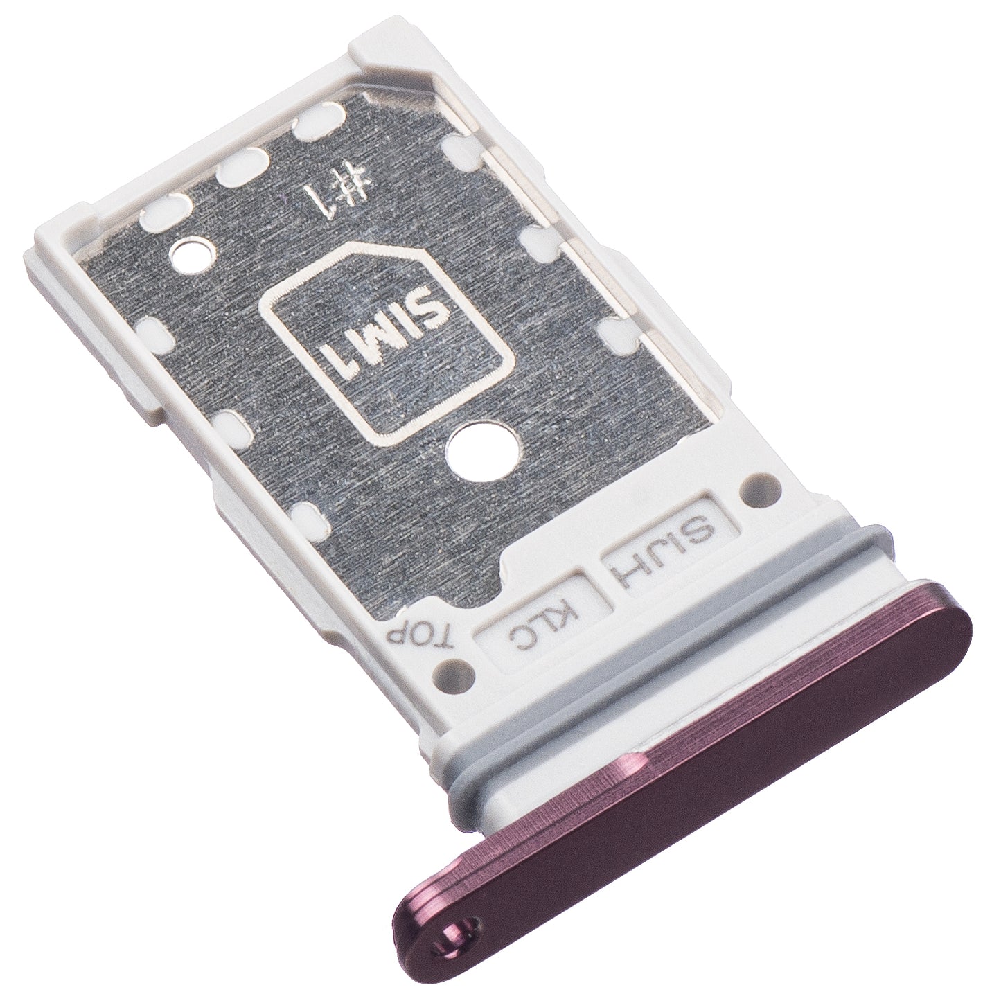 Supporto SIM Samsung Galaxy S22 Ultra 5G S908, Dual SIM, Viola (Burgundy)