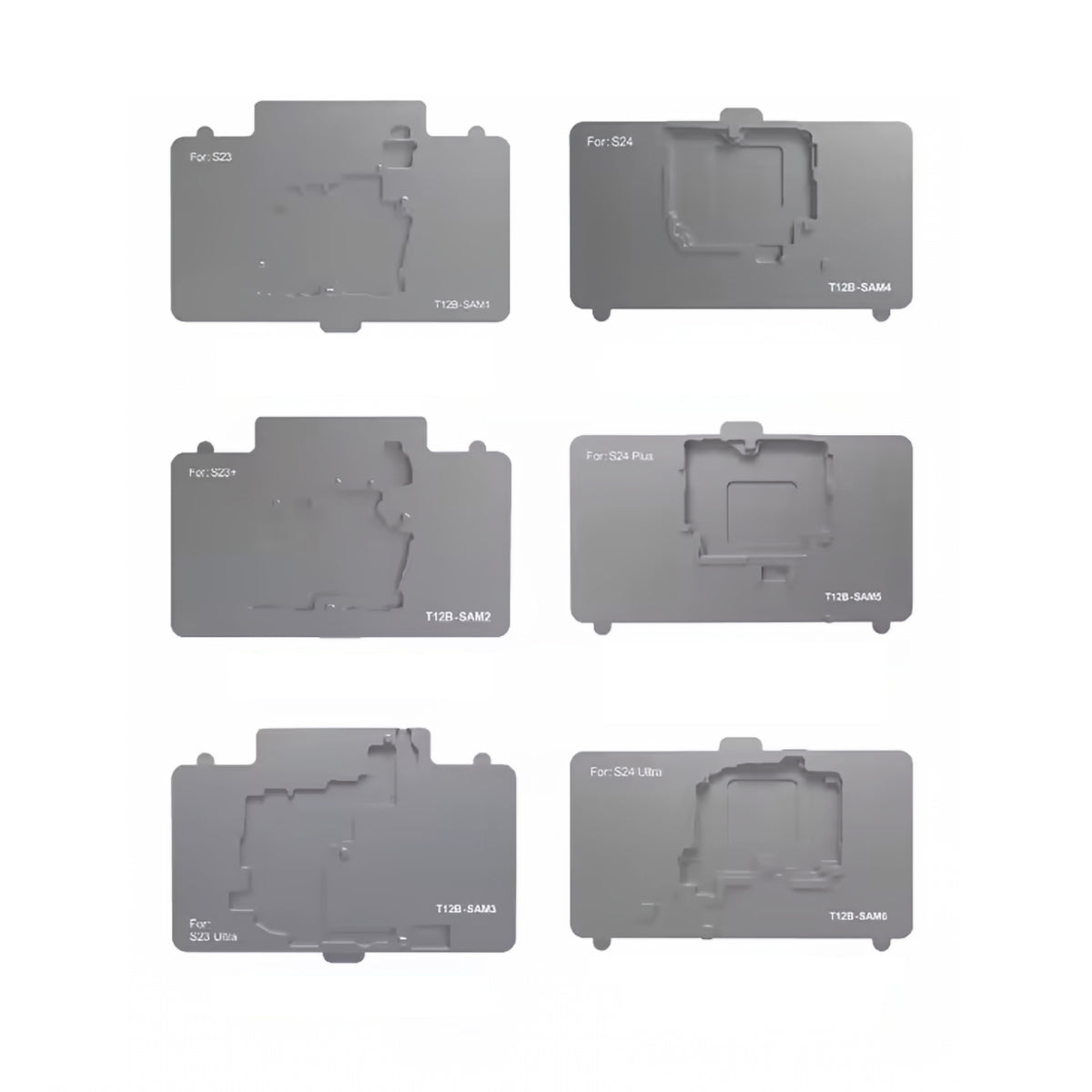 Supporti di Lavoro PCB Samsung Galaxy S23 - S24 Series per Piastra Sunshine SS-T12B