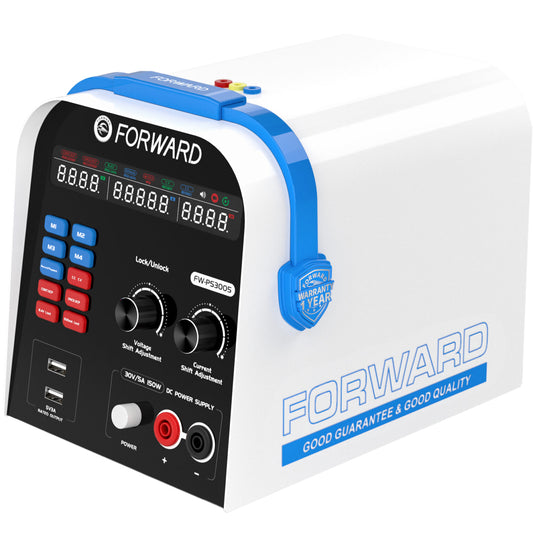 Sorgente Stabilizzata di Corrente Continua con Amperometro Forward FW-PS3005 + FW-PA01