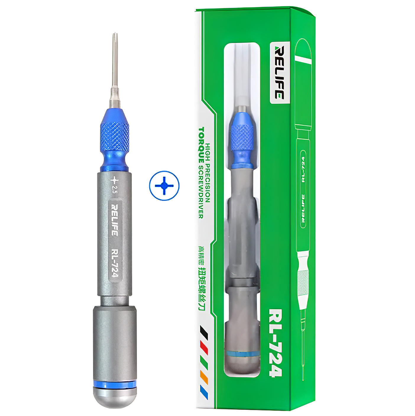 Cacciavite Relife RL-724, Croce Vuota 2.5mm